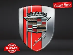 Cadillac Insignia Resina Limitada Drift Insignias Cúpula Premium ST